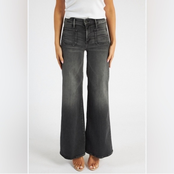 MOTHER Denim - Mother The Patch Pocket Twister Sneak - Up In Smoke